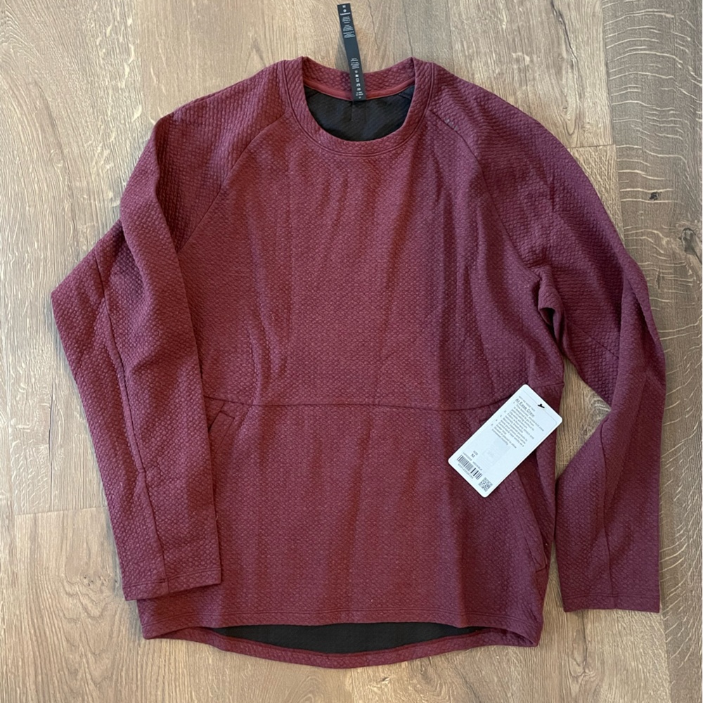 Lululemon Men’s At Ease Medium Pullover - Brand New with Tags